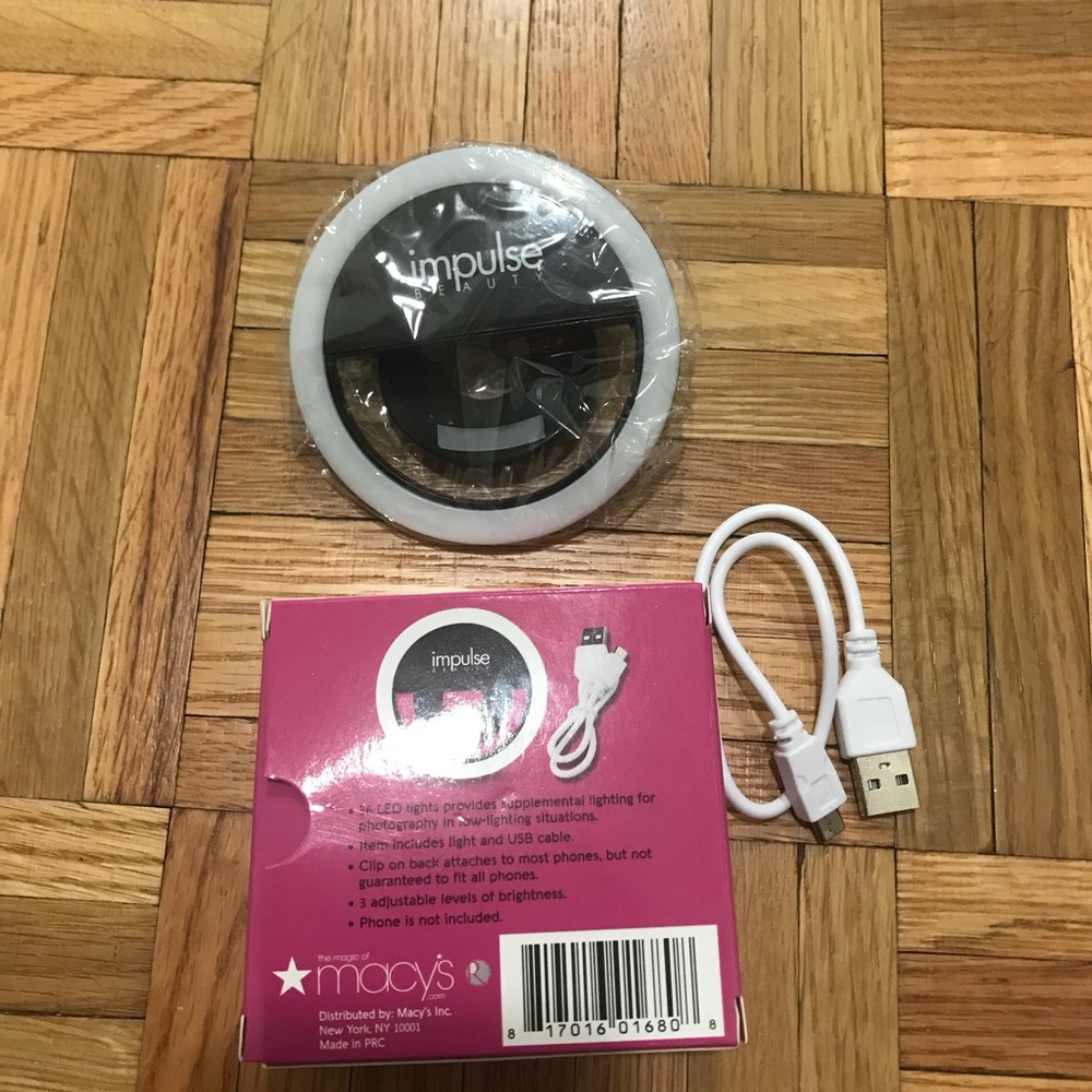 Portable selfie ring LED light clip on - Picture 2 of 3
